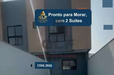 Sobrado geminado a venda em itapema/sc no bairro morretes, 93m² de área total com 2 suítes e 1 vaga de garagem. bem localizado!