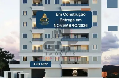 Apto em construção em camboriú, com 98,84m²área privativa, sendo 2 suítes, 1 vaga de garagem, área de lazer completa