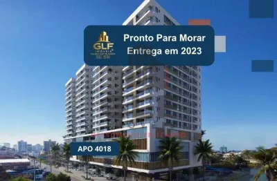 Apto pronto em porto belo, com 130,35m² área privativa sendo 3 suítes, 2 vagas de garagem, área de lazer completa