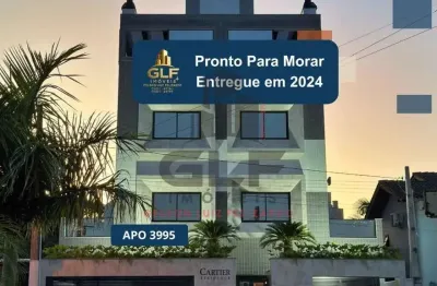 Apto pronto em bombinhas/sc com 124,84m² área privativa, sendo 4 suítes, 2 vagas de garagem