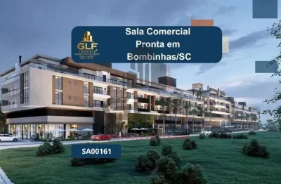 Sala comercial pronta em bombinhas/sc com 51,40m² de área, não perca essa oportunidade