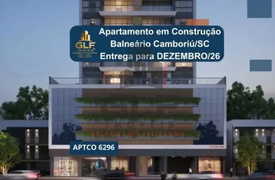 Apartamento em construção em balneário camboriú/sc com 177,74m² área privativa, com área de lazer completa não perca essa oportunidade