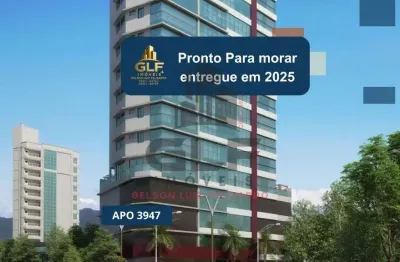 Apto em construção em itapema/sc bairro meia praia, com 163,10m² área privativa, sendo 4 suítes, 3 vagas de garagem , área de lazer completa