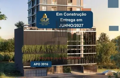 Apto em construção em itapema/sc bairro jardim praia mar, com 56,96m² área privativa, com 2 dormitórios sendo 1 suíte, 1vaga de garagem, área de lazer