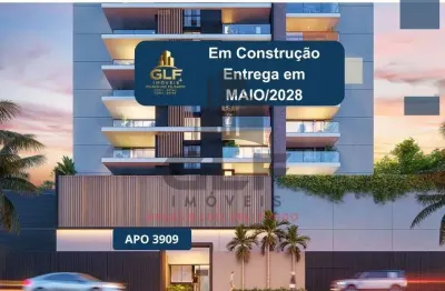 Apto em construção em balneário camboriú, com 67m² área privativa sendo, 1 suíte, 1 vaga de garagem, área de lazer completa