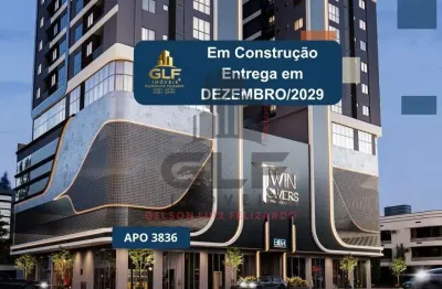 Apto em construção em itapema/sc com 64,85m² área privativa com 2 dormitório sendo 1 suíte, 1 vaga de garagem, área de lazer completa