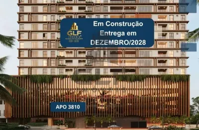 Apto em construção em porto belo, com 70,71m² área privativa, sendo 2 suítes, 1 vaga de garagem, área de lazer completa
