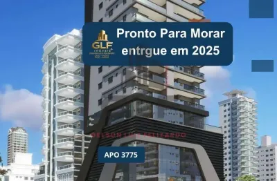 Apto pronto em itapema/sc com 152m² área privativa, sendo 4 suítes 3 vagas de garagem, área de lazer completa