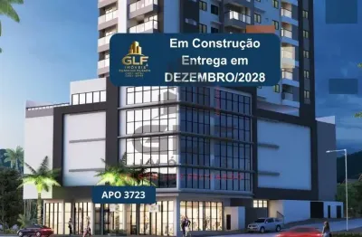 Apto em construção em itapema/sc bairro tabuleiro, com 59,25m² área privativa, com 2 dormitórios sendo 1 suíte, 1 vaga de garagem