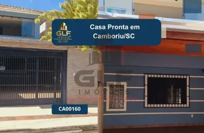 Casa pronta em camboriú com 105,38m² área privativa, não perca essa oportunidade