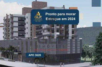 Apto pronto em camboriú, com 62,90m² área privativa, com 2 dormitórios sendo 1 suíte,  1 vaga de garagem, área de lazer completa