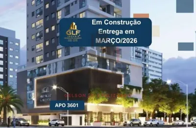 Apto em construção em itapema/sc bairro morretes, com 66,69m² área privativa sendo 2 suítes, 2 vagas de garagem, área de lazer completa