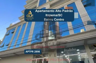Apartamento de alto padrão na cidade de itapema/sc, no bairro centro, com 3 suítes e 2 vagas de garagem.  localização privilegiada.