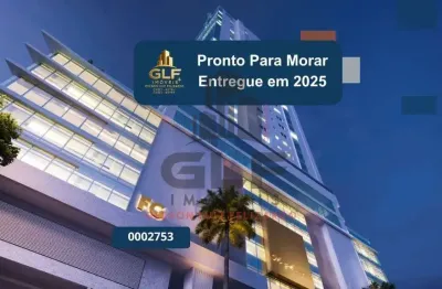Apto pronto em balneário camboriú, com 233,22m² área privativa, sendo 4 suítes, 4 vagas de garagem, área de lazer completa