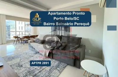 Apartamento lançamento alto padrão na cidade de porto belo/sc no bairro pereque, 3 suítes e 2 vagas de garagem, com lazer completo