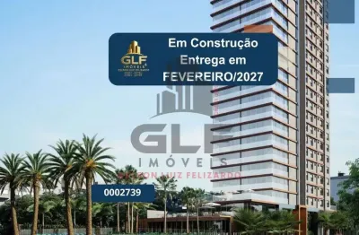 Apto em construção em itapema, bairro centro, com 320,15m² área privativa sendo 4 suítes, 5 vagas de garagem, área de lazer completa