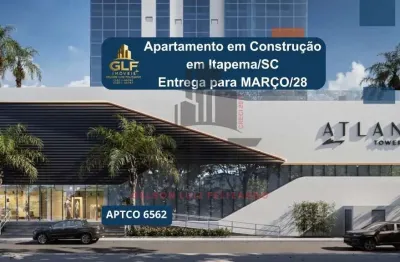Apartamento em construção em itapema/sc, com 131m² área privativa, não perca essa oportunidade