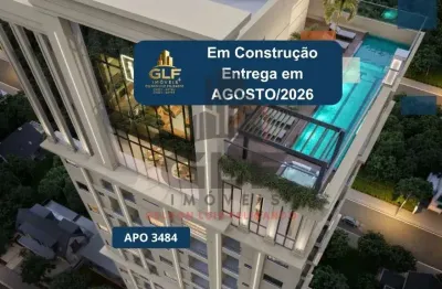 Apto em construção em itapema/sc bairro morretes, com 68,50m² área privativa, com 3 dormitório sendo 1suíte, 1 vaga de garagem, área de lazer completa