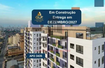 Apto em construção em camboriú, com 64,54m² área privativa, com 2 dormitórios, sendo 1 suíte, 1 vaga de garagem área de lazer completa