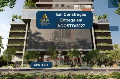 Apto em construção em porto belo, com 179,44m² área 179,44m², sendo 4 suíte, 3 vagas de garagem, área de lazer completa