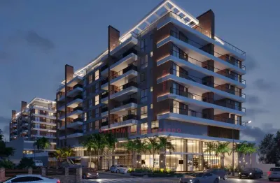 Apartamento em construção em bombinhas/sc no bairro bombas. 125m² com 3 suítes, a 426m do mar. bem localizado. investimento