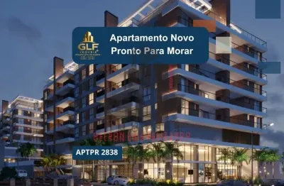 Apartamento em construção em bombinhas/sc no bairro bombas. 125m² com 3 suítes, a 426m do mar. bem localizado. investimento