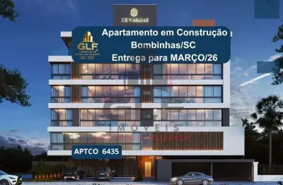 Cobertura de luxo em construção à venda em bombinhas-sc, 4 quartos, 4 suítes, 5 banheiros, 2 vagas, 282m² no canto grande. aproveite!
