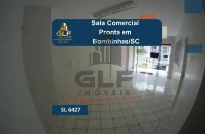 Imperdível sala comercial à venda em bombinhas-sc, bairro bombas, 1 banheiro, 90,97m² de área!