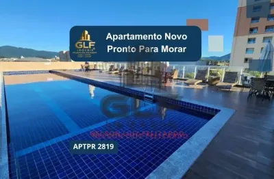 Apartamento novo e pronto para morar na cidade de itapema/sc no bairro morretes, com 2 dormitórios/ 1 suíte e 1 vaga de garagem, com lazer completo.