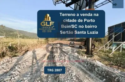 Terreno a venda na cidade de porto belo/sc no bairro sertão santa luzia, de 29.476 m² , em frente à br101