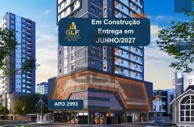 Apto em construção em itapema/sc bairro morretes, com 60,70m² área privativa com 2 dormitórios sendo 1 suíte, 1vaga de garagem, área de lazer completa