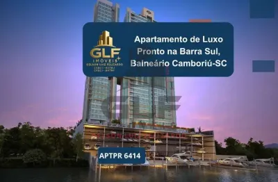 Apartamento de luxo pronto na barra sul: 4 quartos, 4 suítes, 6 banheiros, 3 vagas de garagem - balneário camboriú-sc.