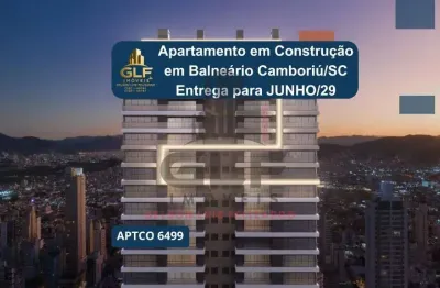 Apartamento de luxo em construção no centro de balneário camboriú-sc: 4 quartos, 4 suítes, 6 banheiros, 3 vagas de garagem - 177,78m²