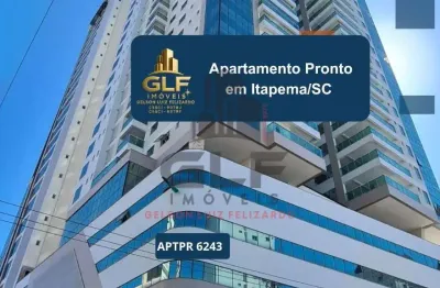 Apartamento pronto em itapema/sc com 179m² de área privativa, não perca essa oportunidade
