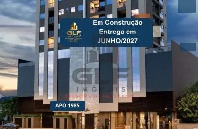 Apto em construção em itapema, bairro morretes, com 67,30m² área privativa com 2 dormitórios sendo 1 suíte, área de lazer completa