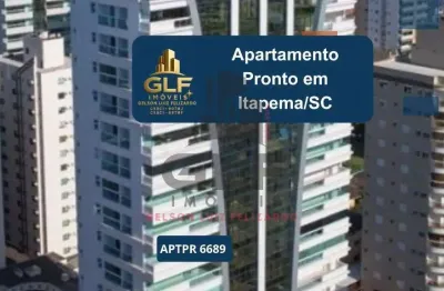 Apartamento pronto em itapema/sc bairro meia praia, com 417,09m² área privativa não perca essa oportunidade