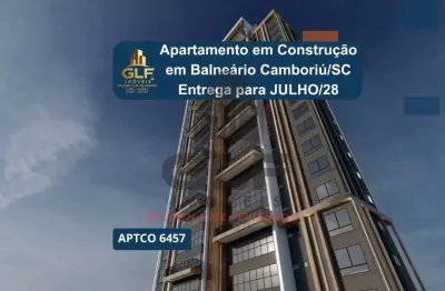 Apartamento em construção à venda no centro de balneário camboriú-sc: 4 quartos, 2 suítes, 3 banheiros, 2 vagas, 146,85m². venha conferir!