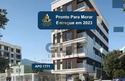 Apto pronto em porto belo, com 68,02m² área privativa sendo 2 suítes, 1 vaga de garagem, área de lazer completa