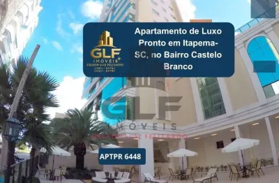 Imperdível: apartamento de luxo pronto com 4 quartos e 4 suítes em castelo branco, itapema-sc - 274m², 5 banheiros e 2 vagas de garagem!