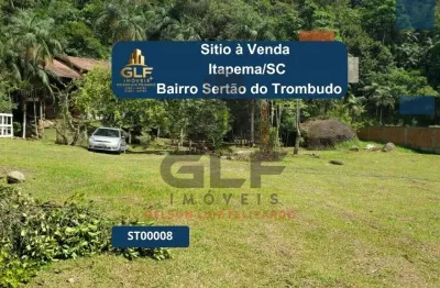 Sítio a venda em itapema/sc bairro sertão do trombudo, com 16.573,50m² área, aproveite essa oportunidade