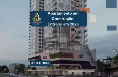 Apartamento em construção ed, aspen, apartamento com 76m² de área privativa conta com 2 suites 1 vaga de garagem com área de lazer completa