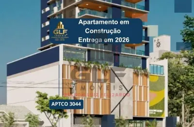 Apartamento em construção com 111,51m² no ed,yellowstone, apartamento conta com 3 suites, 2 vagas de garagem e área de lazer completa