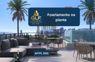 Apto  pré lançamento em porto belo, com 86,50m² área privativa sendo 2 suítes, 2 vagas de garagem, área de lazer completa