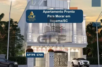 Apartamento de luxo pronto na meia praia: 3 quartos, 3 suítes, 1 banheiro, 110m² - venda em itapema-sc!