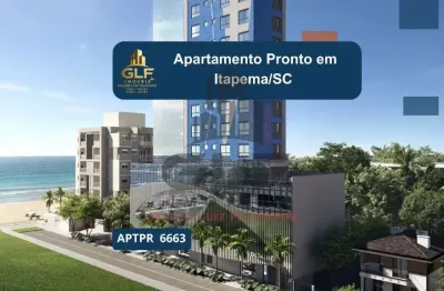 Imperdível apartamento pronto à venda em itapema-sc, meia praia: 4 quartos, 4 suítes, 1 banheiro, 3 vagas de garagem. aproveite!