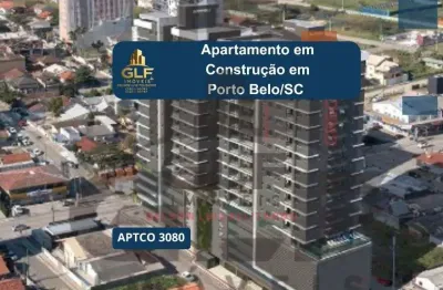Apartamento em construção em porto belo/sc bairro perequê, com 113,44m²  área privativa, sendo 3 suítes área de lazer completa