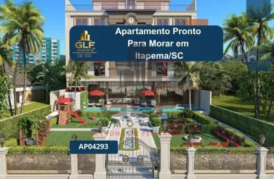 Apartamento em construção em itapema/sc com 185,70m² área privativa sendo 4 suítes, 3 vagas de garagem área de lazer completa