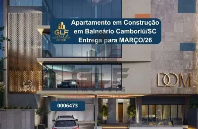 Apartamento em construção em balneário camboriú/sc com 150,73m² área privativa, sendo 3 suíte, 2 vagas de garagem