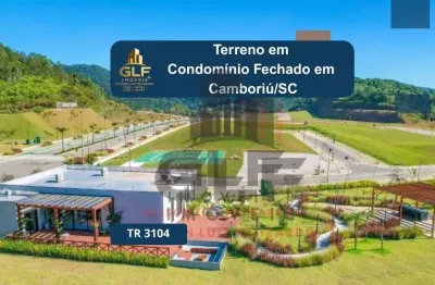 Terreno a venda em camboriú/sc com 800m² área privativa sendo área de lazer completa no condomínio