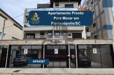Apartamento pronto para morar em florianópolis/sc com 139m² área privativa sendo 3 dormitórios e 1 suíte, 1 vaga de garagem
